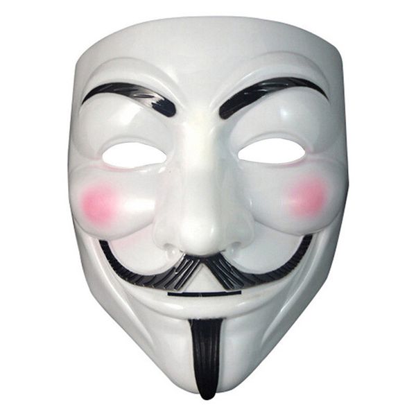 

1pc anonymous guy fawkes fancy dress costume macka mascaras halloween the v for vendetta party cosplay masque mask