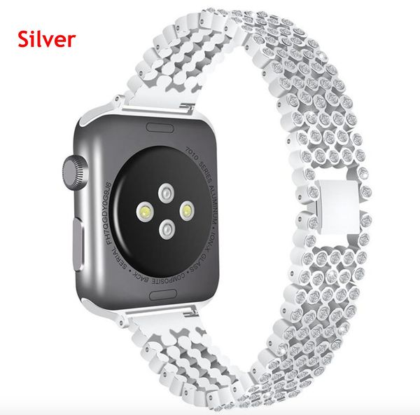 silver iwatch series 4