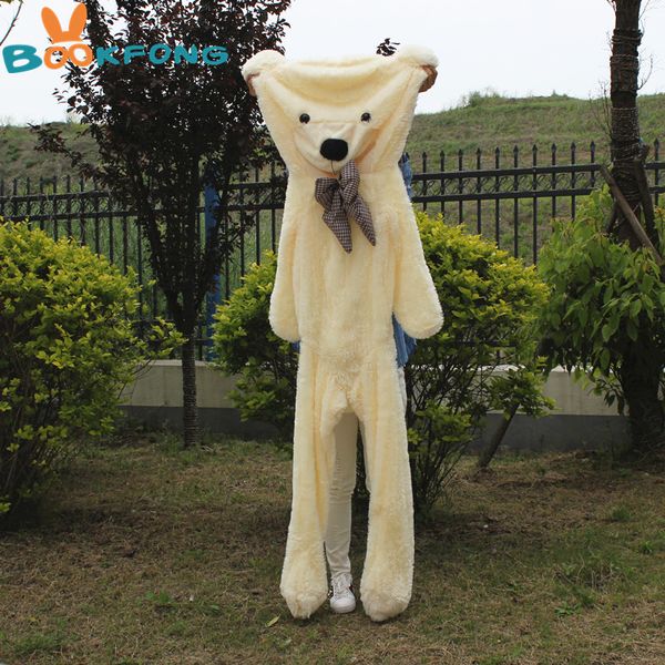 

200cm teddy bear skin toy plush teddy bear bearskin giant coat plush toy kids birthday christmas diy gift