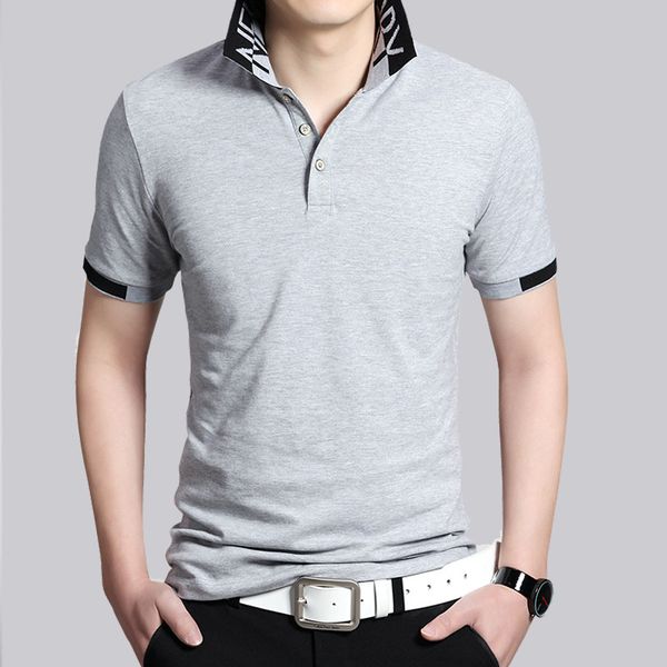 

patchwork men polo shirt fashion polos homme slim fit short -sleeve camisa polo shirts men 's summer &tees cotton, White;black