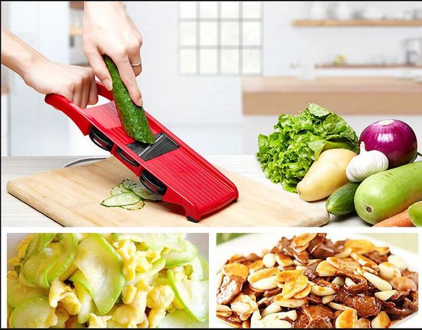 

creative mandoline slicer vegetable cutter with stainless steel blade potato peeler carrot grater dicer kitchen tools peeling machines