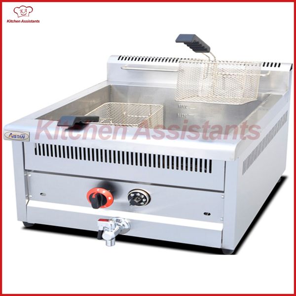 

Gf73a ga temperature controlled fryer with temperature control 1 tank 2 ba ket