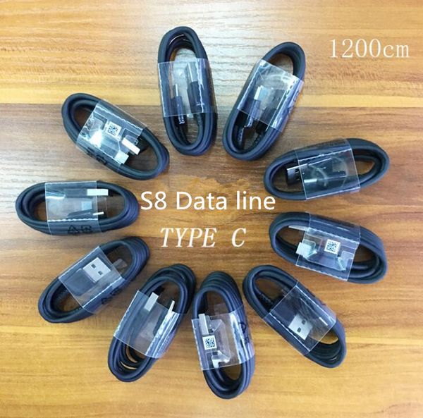 

Тип C кабель 1.2 M USB кабель быстрой зарядки линия передачи данных для Samsung Galaxy S8 для H