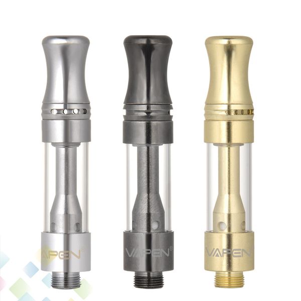 

Original VAPEN Cartx Cartridge Tank Ceramic Coil Cartridges Top Airflow No Leaking Pyrex Glass CE3 BUD Touch For Thick Oil Vape DHL Free
