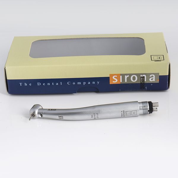 

Sirona T3 Racer Style Dental LED High Speed Handpieces Torque Triple Water Borden/Midwest 2/4Holes