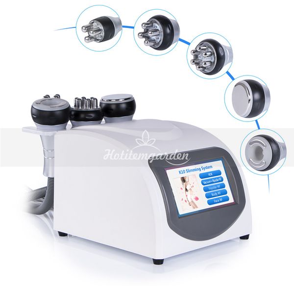 

radio frequency bipolar ultrasonic cavitation 5in1 cellulite removal slimming machine vacuum weight loss beauty equipment