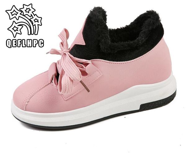 

2018. add cotton. keep warm. winter sports shoes. women's casual fashion shoes. student flat walking shoes. spring. wind resistance