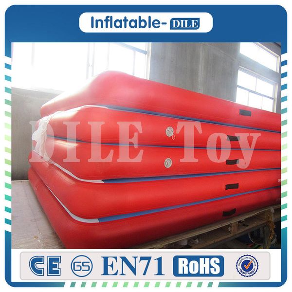 

door to door 6x1x0.2m inflatable air track tumbling mat gym air mat for sale