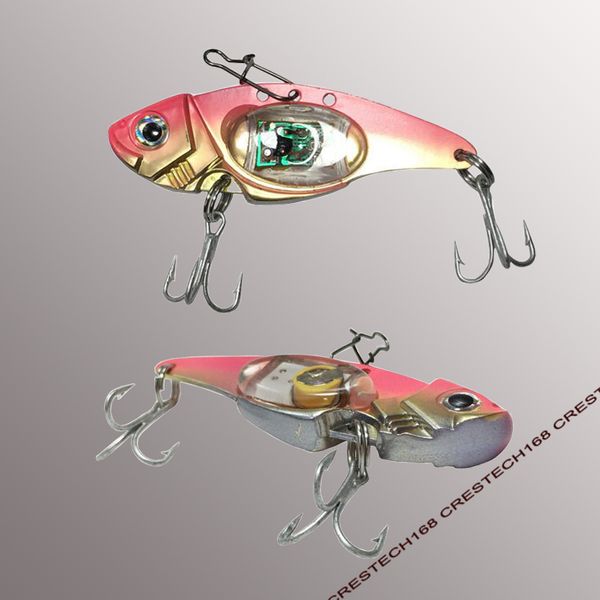 LED Novità Illuminazione Ami da pesca LED Deep Drop Underwater Eye Shape Fishing Squid Fish Lure Light Lampada lampeggiante