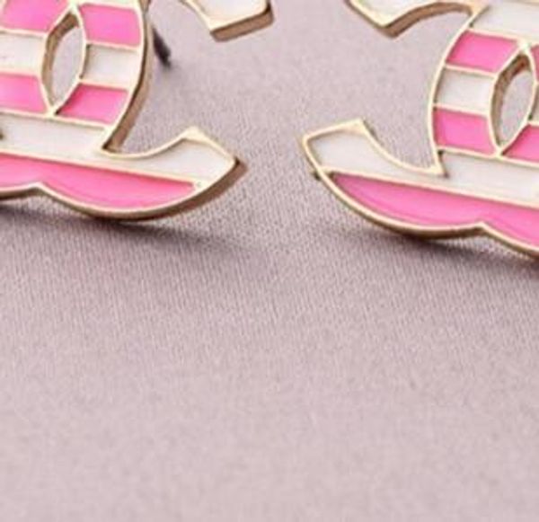 

New personality drop oil English alphabet earrings jewelry ladies gift party fashion accessories