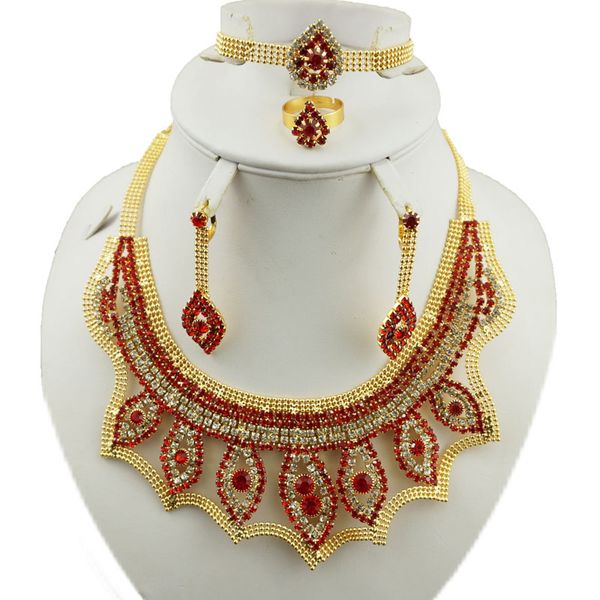 

colours stone necklace beads jewelry african women jewelry sets african beads set india sets, Slivery;golden
