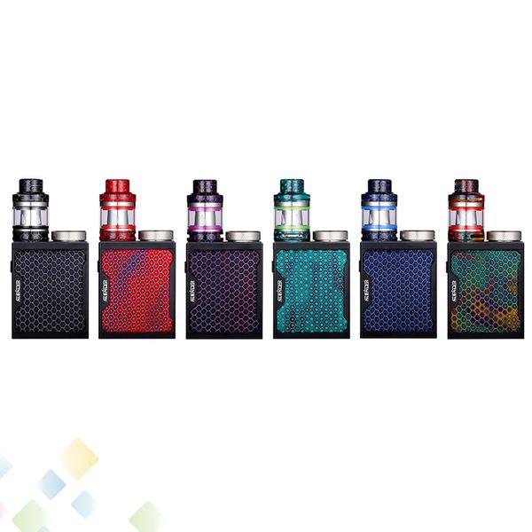 

Original Aleader Funky 80W Kits Resin Starter Kit Vape E Cigarette Regulate Wattage Funky TC box Mods Tank Fit 18650 Battery DHL Free