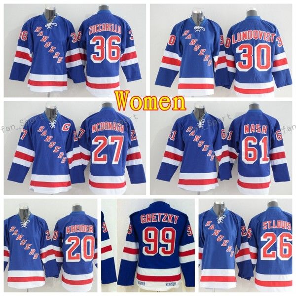 

Women Hockey Jerseys New York Rangers Woman 27 Ryan McDonagh 30 Henrik Lundqvist 36 Mats Zuccarello 61 Rick Nash 99 Wayne Gretzky