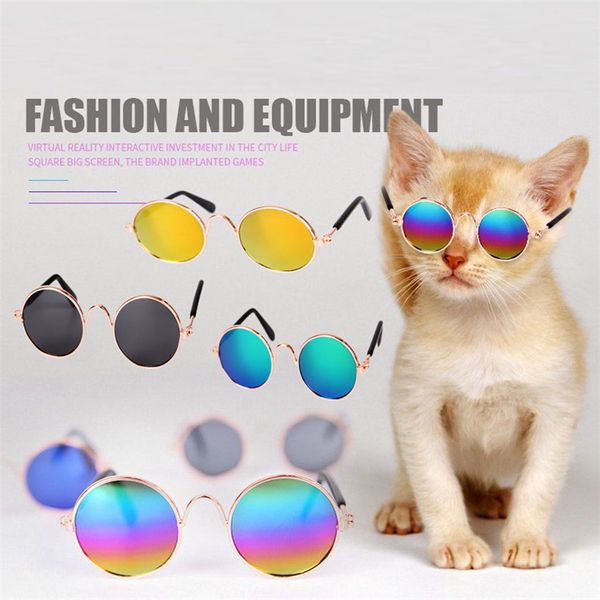 

fashion glasses small pet dogs cat sunglasses eyewear protection cool glasses pet sun glasses ps props pet accessories t1i407