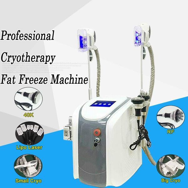 

2019 cryolipolysis fat ing machine ultrasonic cavitation rf slimming lipo laser super slimm beauty equipment ce
