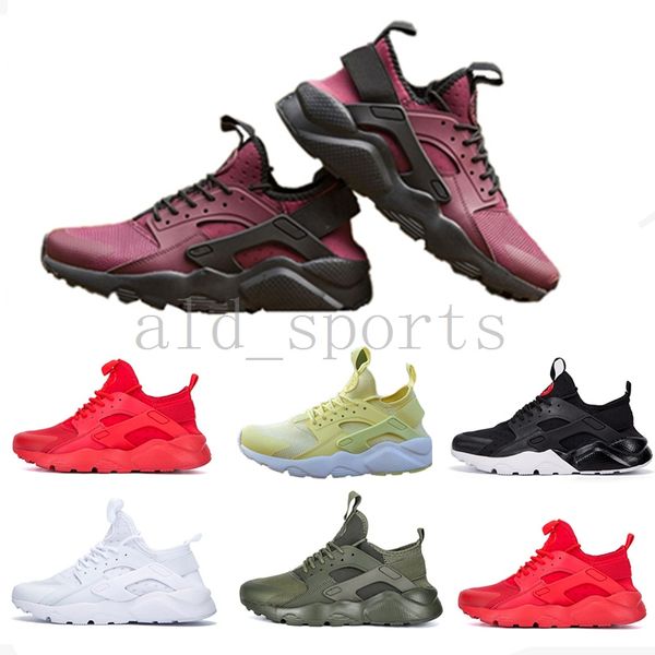 

2018 Новый воздух Huarache 4 IV кроссовки для женщин мужчин, легкие Huaraches кроссовки спортивный спорт открытый Huarache обувь 36-46