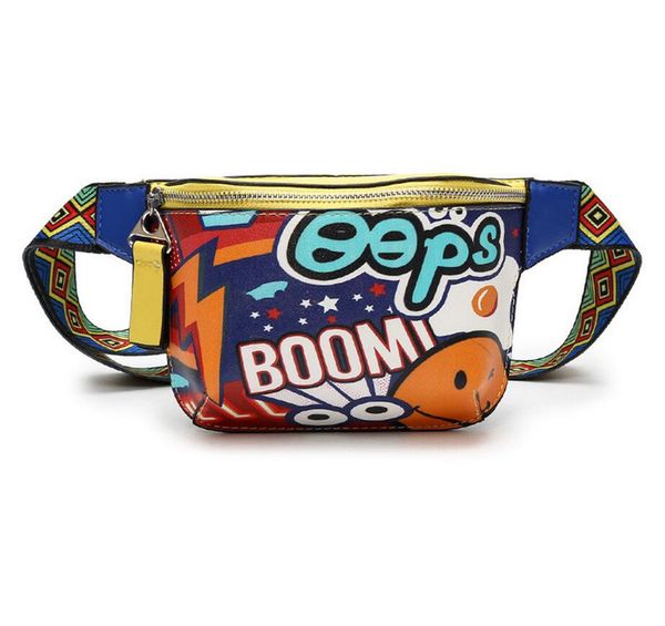 

2018 cool girls cross body bag small bag couple student hip hop chic personality street shoulder bag