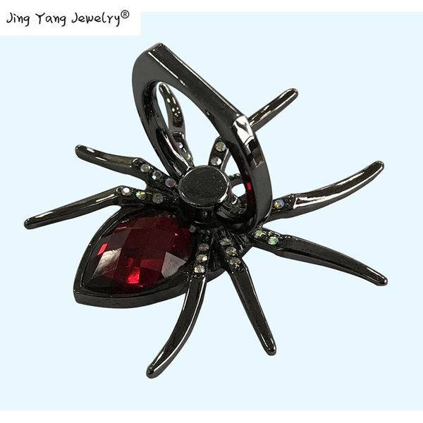 

10шт гонки ювелирные изделия аксессуары драгоценный камень паук кольцо пряжки, Blue;slivery