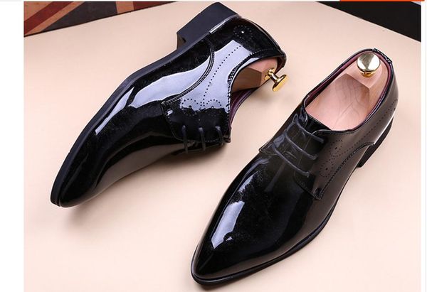 

send spring fashion pointed end big size shoes, Black