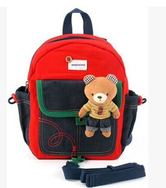 

cartoon cute infant pack school bags of children in kindergarten backpack schoolbag