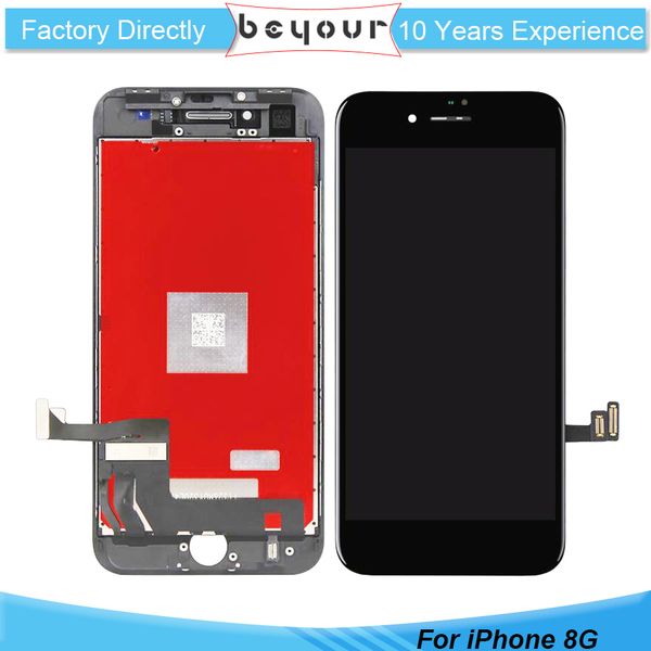 

a+++ quality lcd display touch screen for iphone 8 8g digitizer with frame assembly replacement rapir part