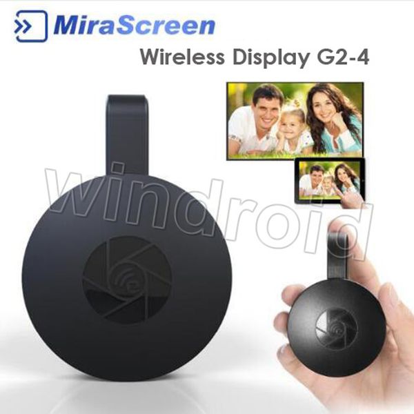 

Mirascreen G2 G2-4 Wireless WiFi Display Dongle Receiver 1080P HD TV Stick Airplay Miracast Media Streamer Adapter Media for Phone TV colors