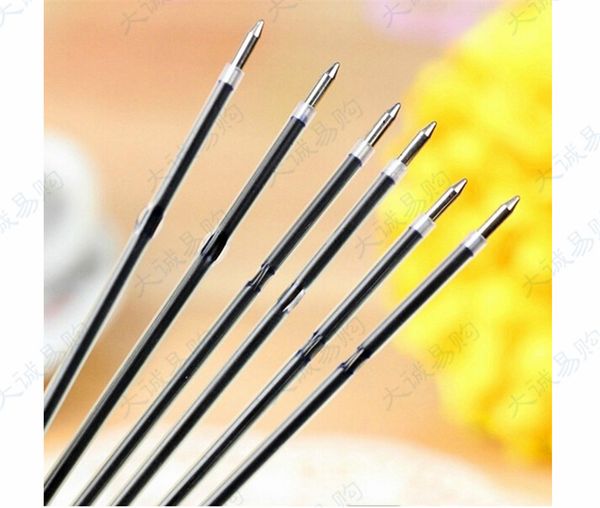 

click ball manual pen refill cartridge refills 10.5cm 105mm 20 pcs, Black;red