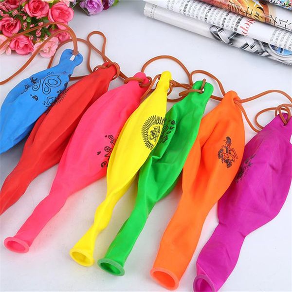 

party balloon set kids toy with string bounce floating christmas party decoration butterfly pattern toys colorful for children 20bag t1i924
