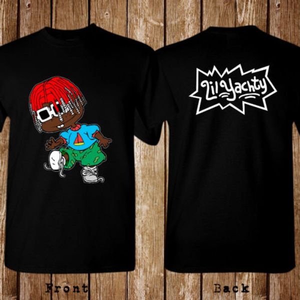

new lil yachty jumpman size s-5xl t-shirt, White;black
