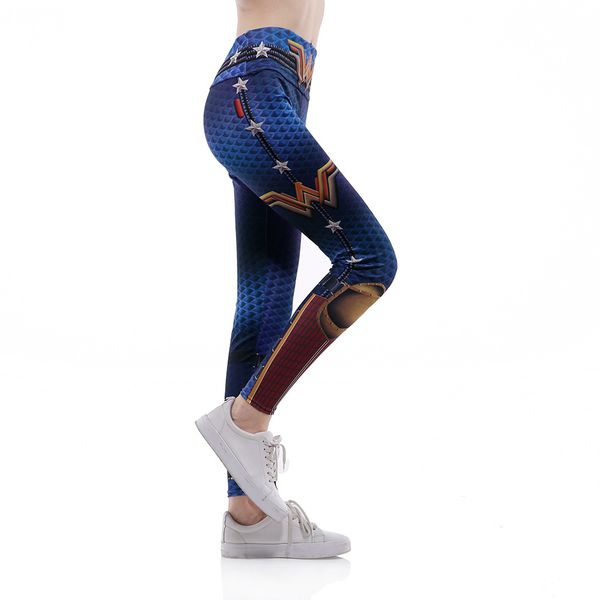 2020 High Waist Women Yoga Pants Fitness Leggings Wonder Woman