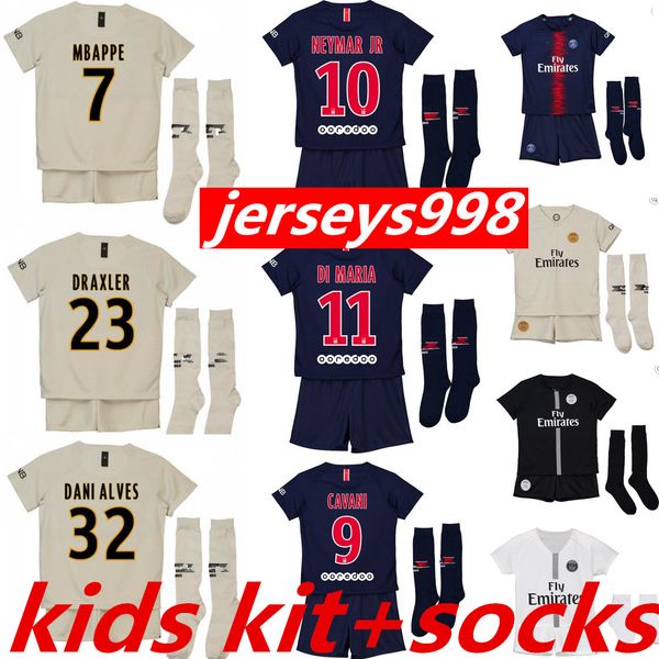 

Kid kit ock p g third maillot mbappe occer jer ey cavani verratti thailand 18 19 pari football hirt kimpembe cami eta de futbol