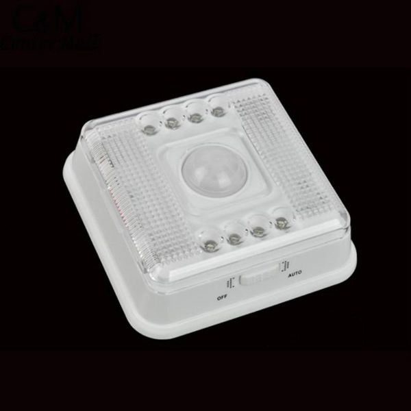 2019 8 Led Motion Sensor Light Wireless Infrared Home Indoor Outdoor Pir Auto Detector Night Lamp From Super04 1 5