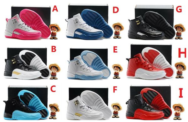 

2017 retr 12 kids basketball shoes children 12s sports shoes youth boy girl basketball sneakers for sale eu28-35