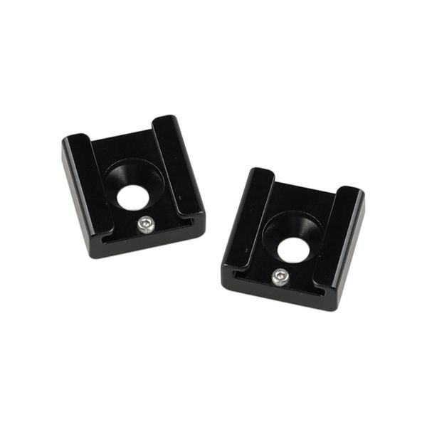 

camvate 2x1 / 4" горячий холодный башмак крепление для blackmagic dslr rig видео свет кино камеры кейдж