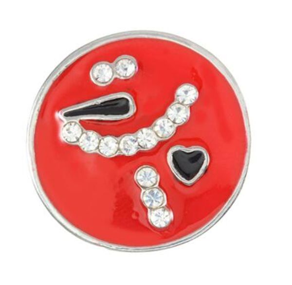 

20pcs/lot new 3 color diy handmade i love you round snap buttons fit 18mm/20mm diy snap bracelet rhinestone stone buttons jewelry, Bronze;silver