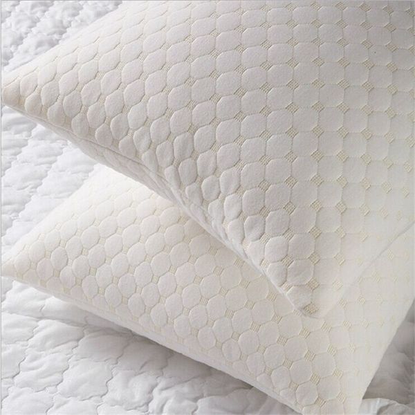 

1pc special design water cube spiral velvet pillow polyester filling pillow care health soft 1lgs/pc cervical neck