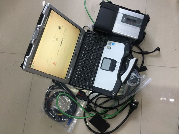 

mb star for benz diagnostic tool sd connect c5 toughbook cf30 lap4g touch screen hdd 320gb scanner car truck