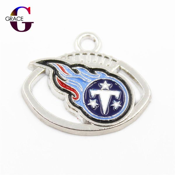 

20 шт. / лот футбольная команда спорт подвески висит мотаться подвески плавающие подвески для diy bracelebangles ювелирных аксессуаров, Bronze;silver