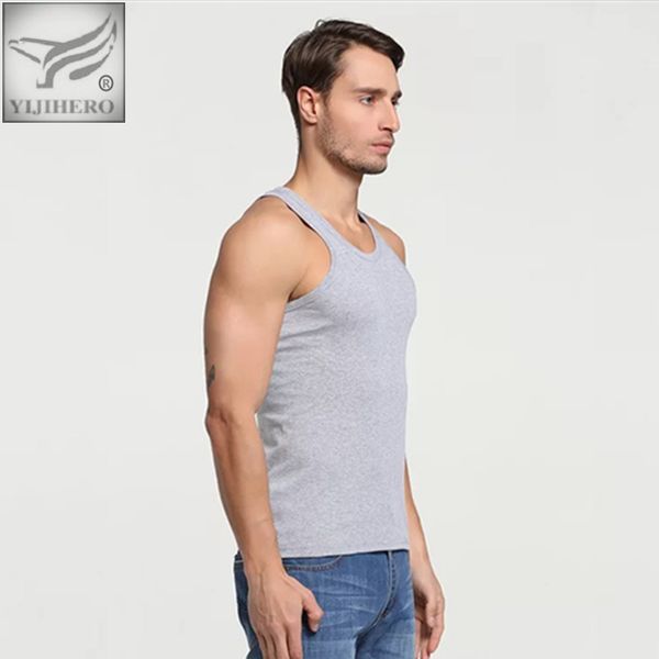 

men's fashion tank homewear cotton vests casual underwaist comfortable bodybuilding clothing, Black;brown