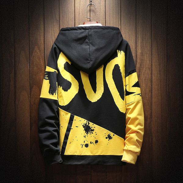 JCCHENFS 2018 Büyük Boy Hip Hop Erkek Hoodie Fashion Marka Kapşonlu Swagt Swag Stil Sokak Giyim Kapüşonlu Erkek Hoodies Sweatshirt