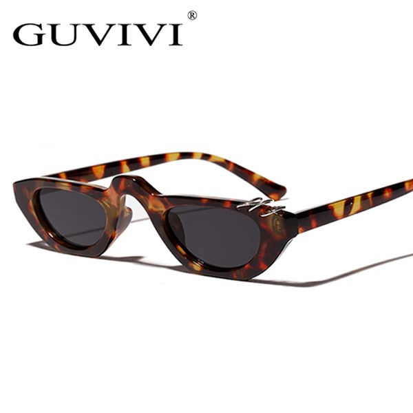 

small vintage rectangle sunglasses women cat eye designer for female ring decoration half frame brand retro hip hop glass, White;black