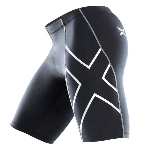

brand clothing male compression shorts board bermuda masculine short pants in stock quick -drying ing, White;black