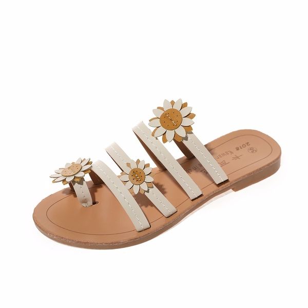 

лето комфорт мягкие сандалии женская одежда сандалии плоские тапочки, Black