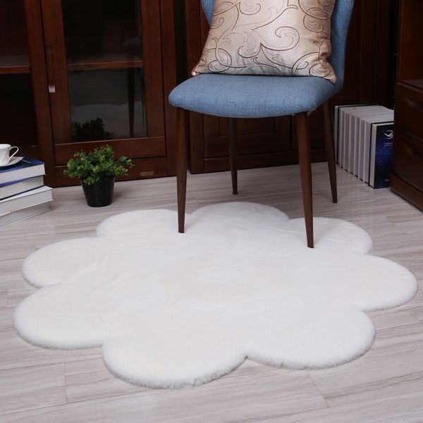 Grosshandel Blumenform Teppich Teppiche Fur Wohnzimmer Dekor Pelz