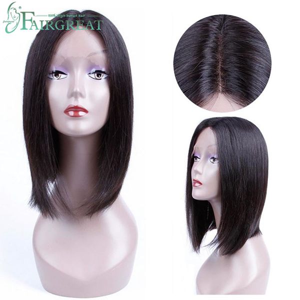 Fairgreat Lace Front Human Hair With Baby Hair Pre Plucked