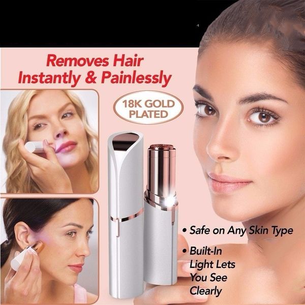 Lipstick Facial Hair Remover Face Hair Removal Epilator Painless