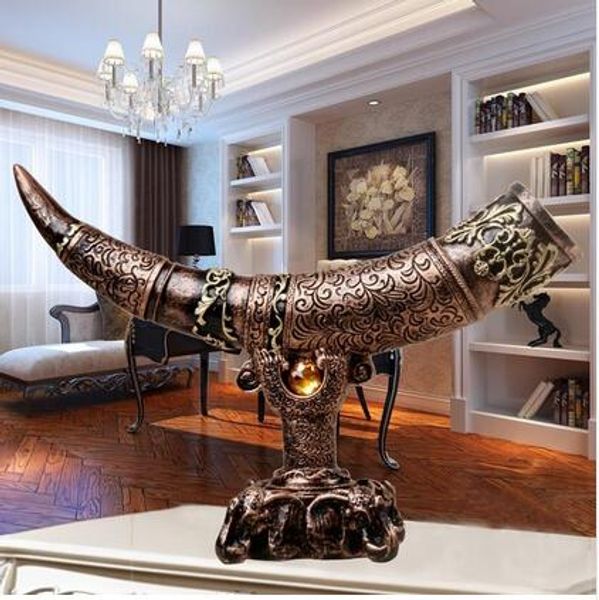 2019 Imitation Ivory Home Decor Decoration Crafts Bar Hotel