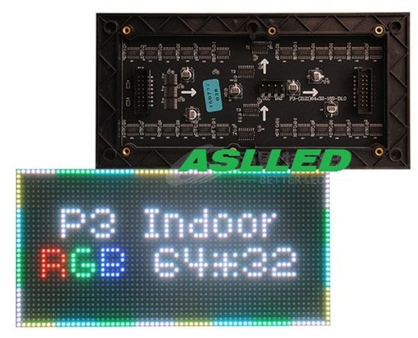 P3-Vollfarb-LED-Modul, hochklar, hohe Auflösung, schwarze LEDs, hohes Kontrastverhältnis, SMD-RGB 1/16-Scan, P3-LED-Panel für den Innenbereich