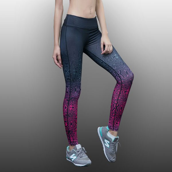 

2018 new summer leggings for women fitness hight waist workout gym sports pants tights ing, Black