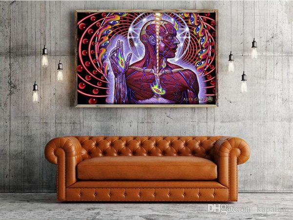 

Tool Alex Grey Wallpaper Art Print Poster Photopaper 16 24 36 47 inches